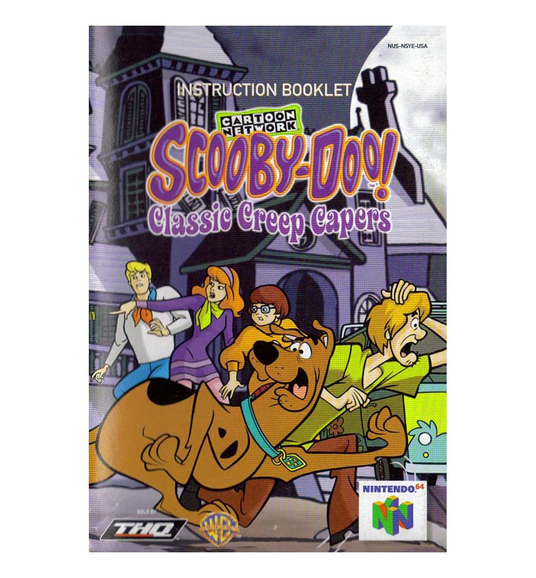 Scooby-Doo! - Classic Creep Capers Reproduction Manual