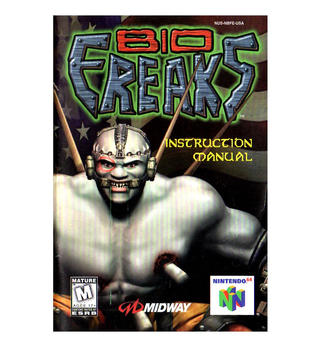 Bio F.R.E.A.K.S. Reproduction Manual