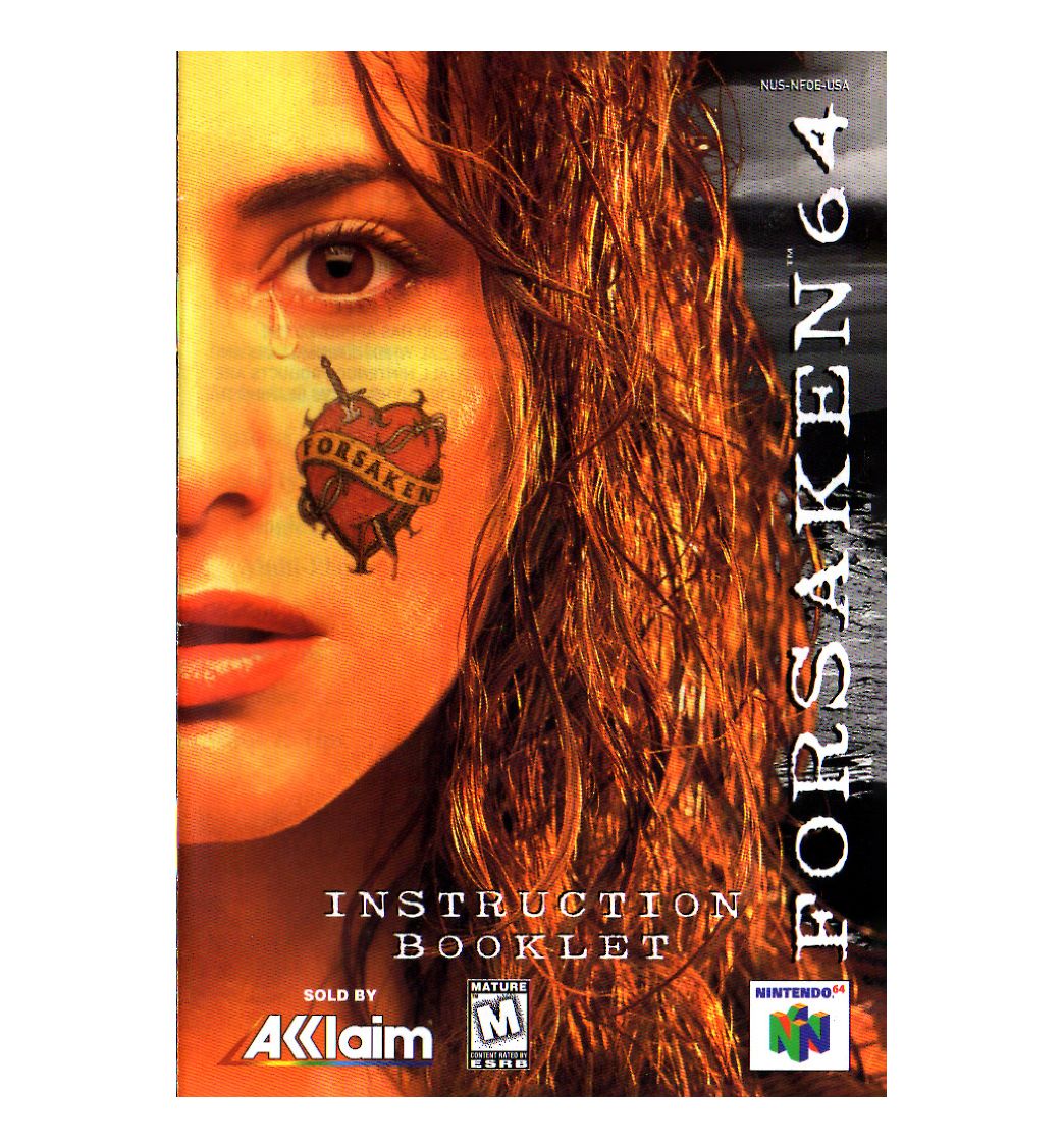 Forsaken 64 Reproduction Manual