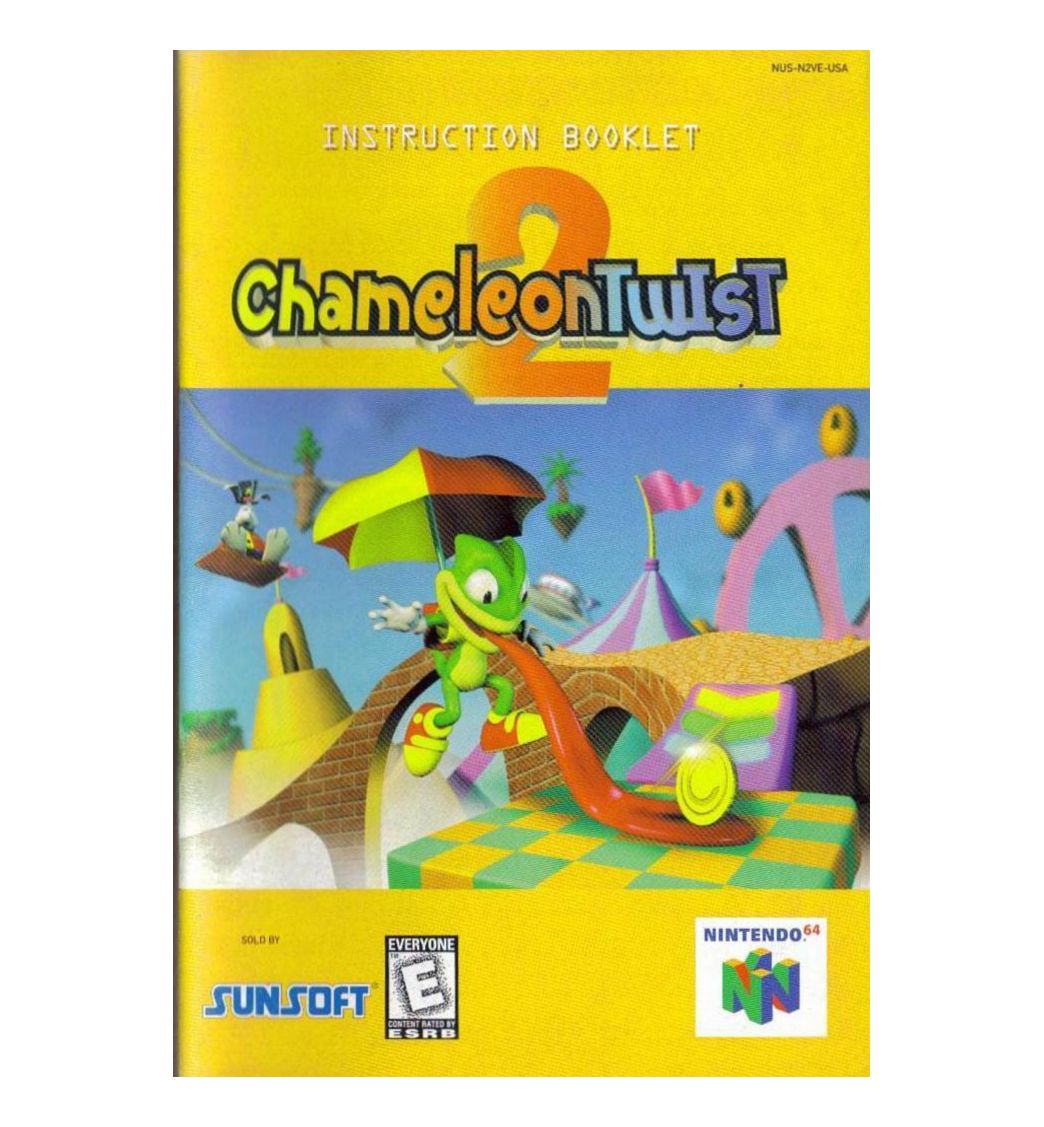 Chameleon Twist 2 Reproduction Manual