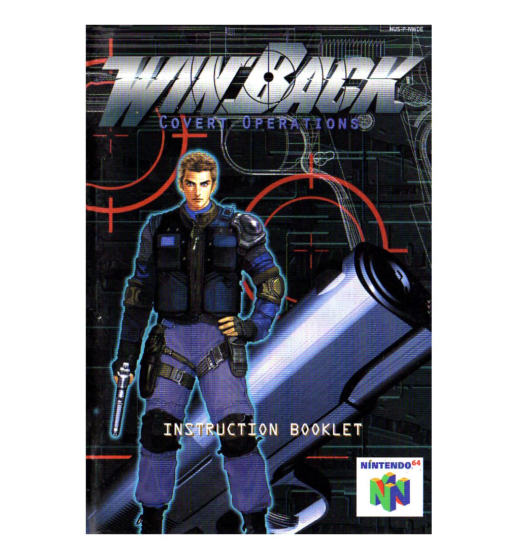 WinBack - Covert Operations Reproduction Manual