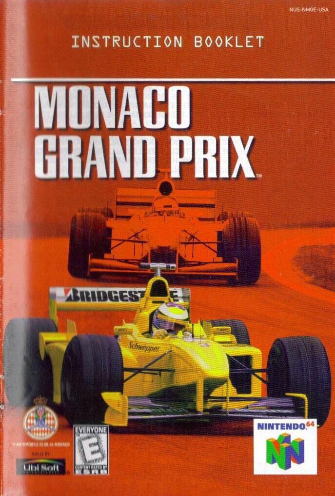 Monaco Grand Prix Reproduction Manual