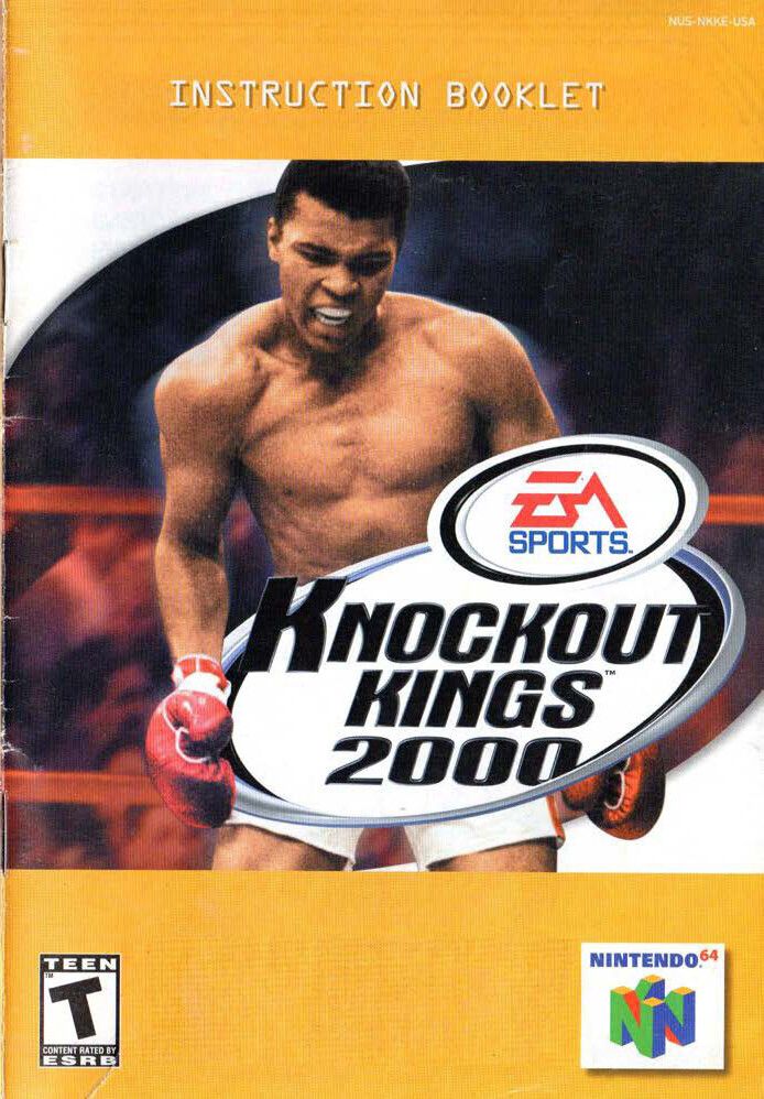 Knockout Kings 2000 Reproduction Manual