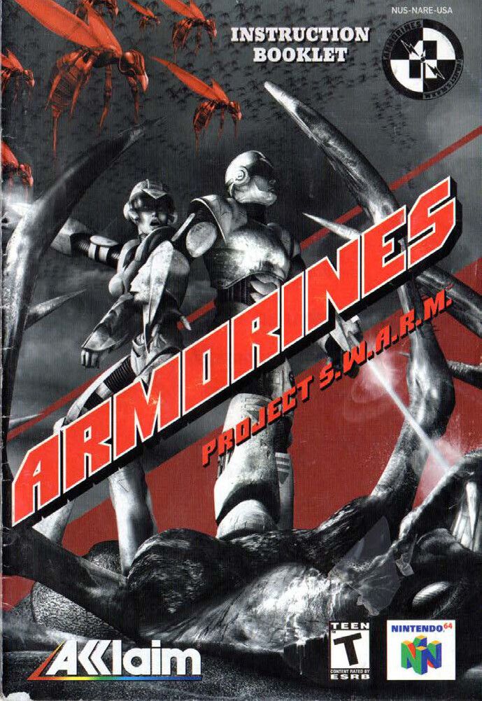 Armorines - Project S.W.A.R.M. Reproduction Manual
