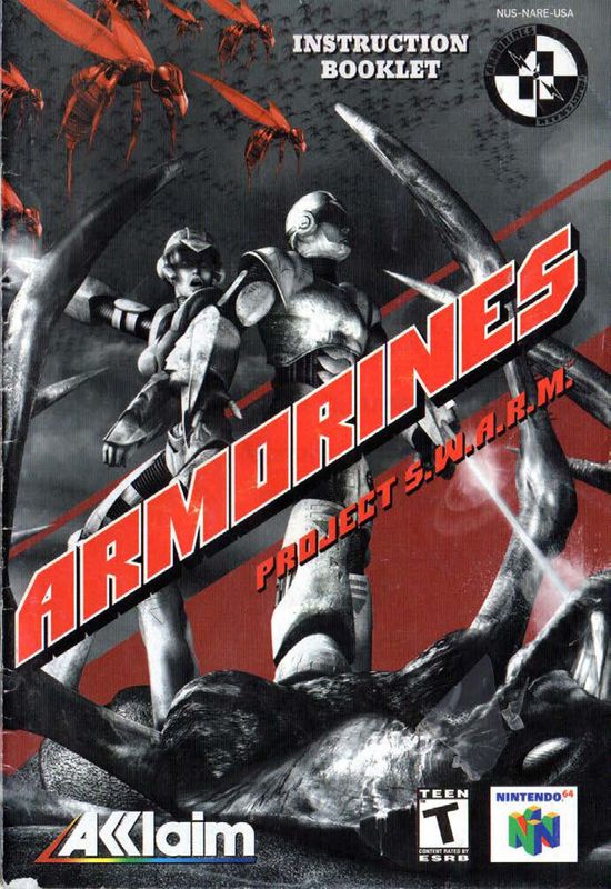 Armorines - Project S.W.A.R.M. Reproduction Manual