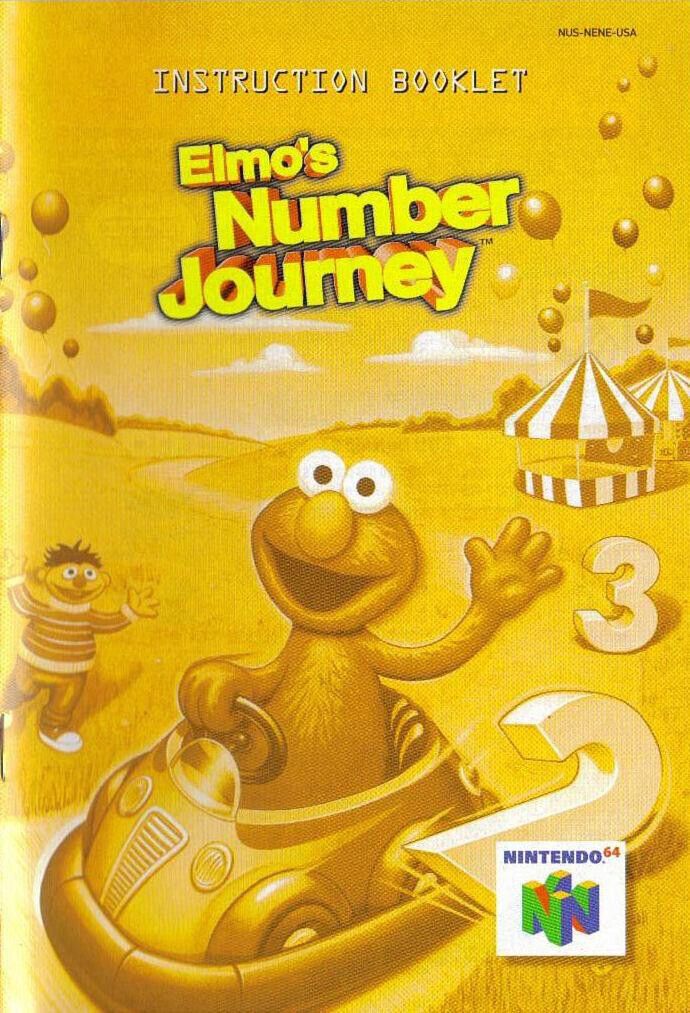 Elmo's Number Journey Reproduction Manual