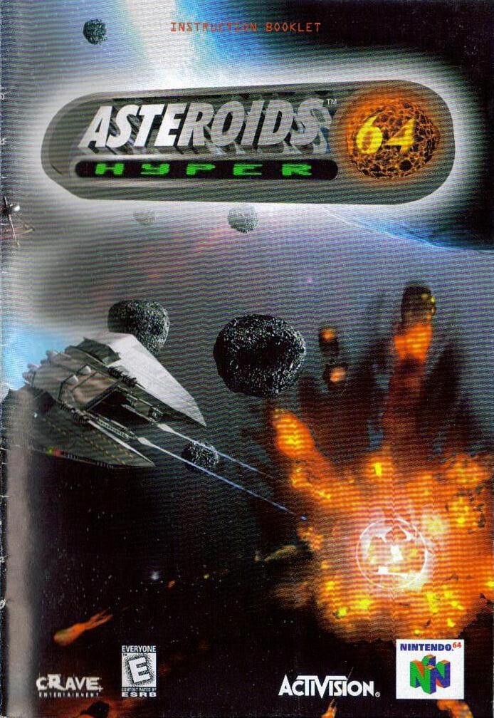 Asteroids Hyper 64 Reproduction Manual