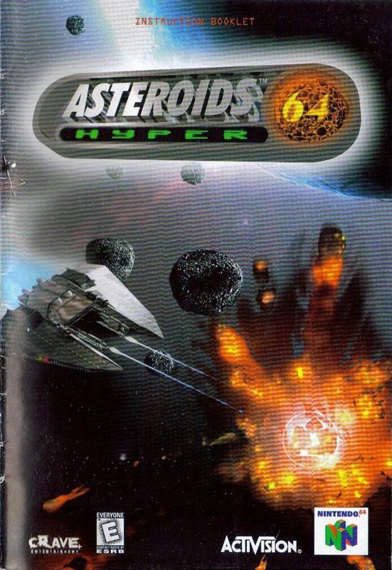 Asteroids Hyper 64 Reproduction Manual