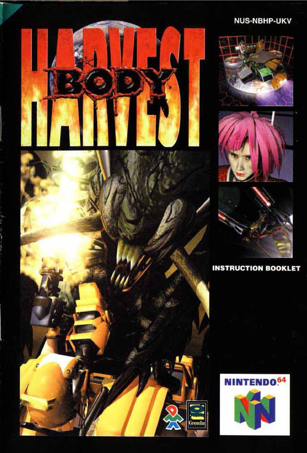 Body Harvest Reproduction Manual