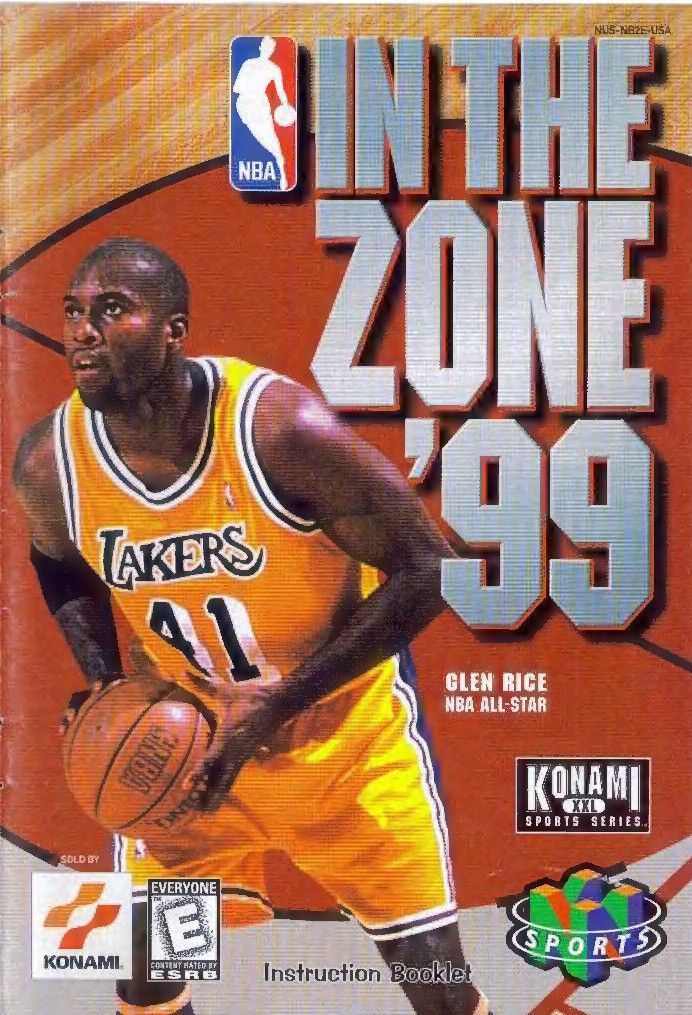 NBA In the Zone &#39;99 Reproduction Manual