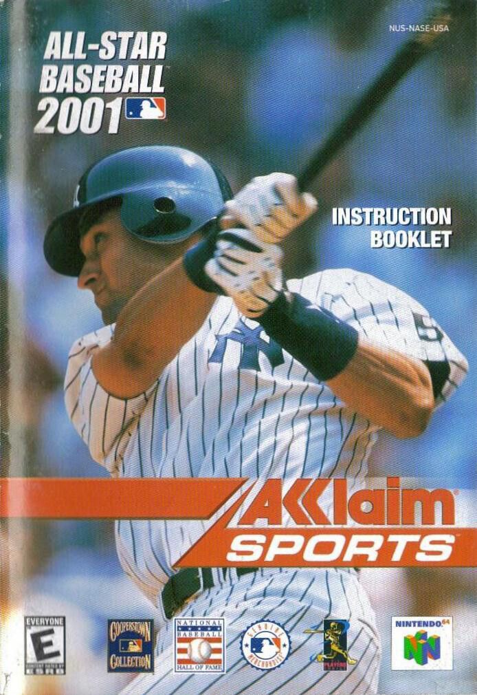 All-Star Baseball 2001 Reproduction Manual