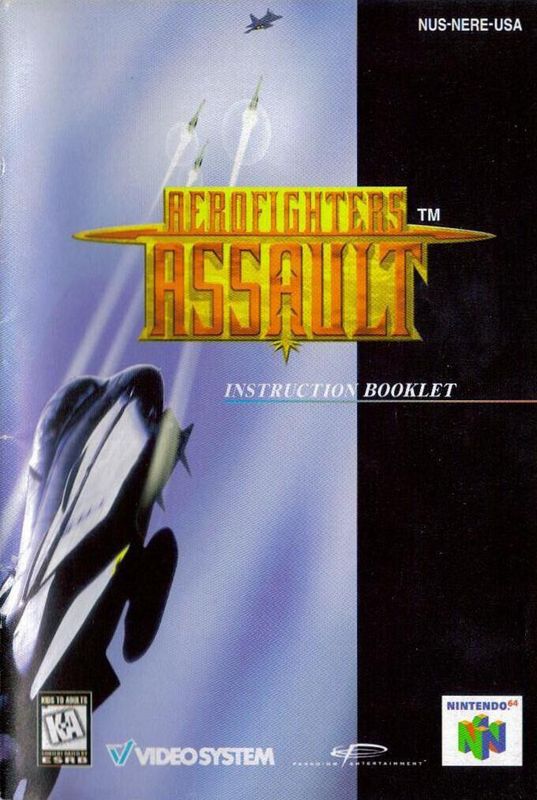 Aerofighters Assault Reproduction Manual