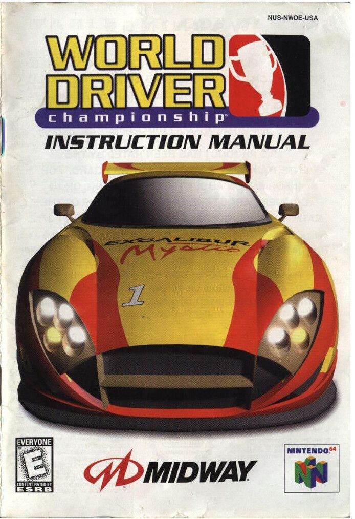 World Driver Championship Reproduction Manual