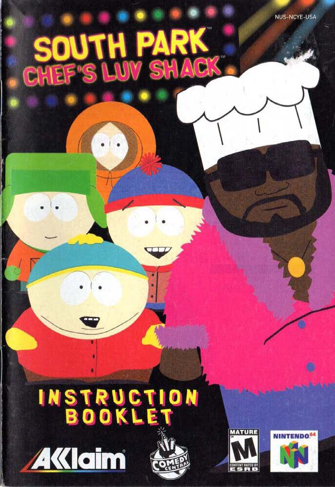 South Park - Chef's Love Shack Reproduction Manual