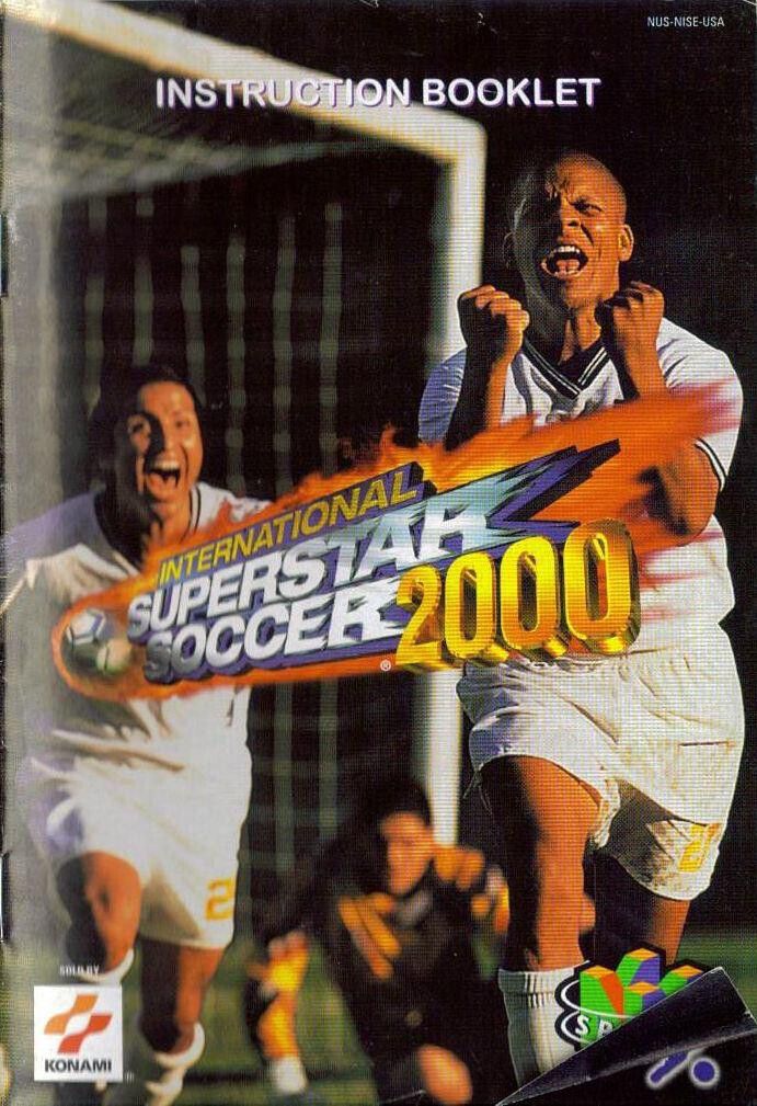 International Superstar Soccer 2000 Reproduction Manual