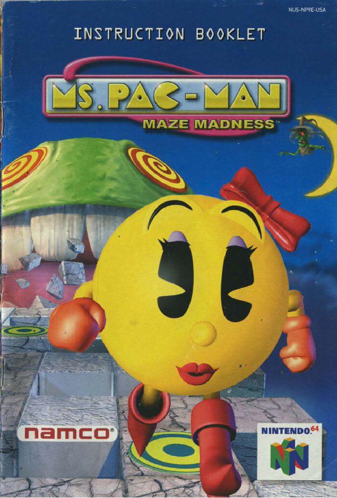 Ms. Pac-Man - Maze Madeness Reproduction Manual