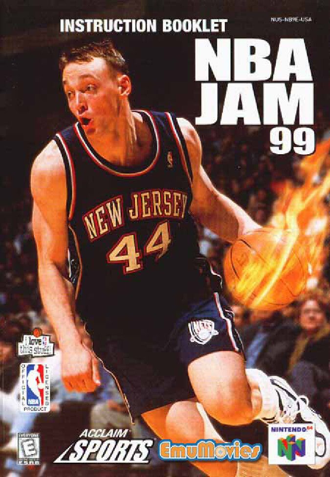 NBA Jam 99 Reproduction Manual