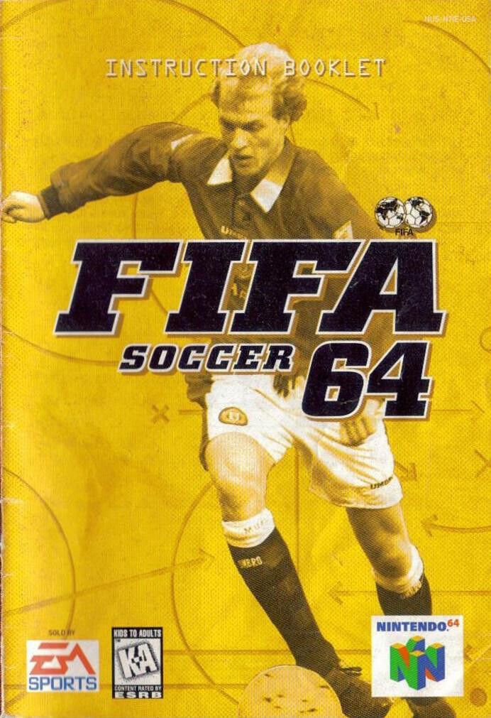 FIFA Soccer 64 Reproduction Manual
