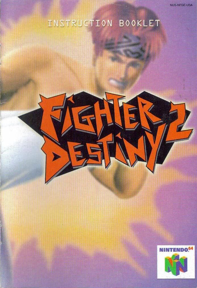 Fighter Destiny 2 Reproduction Manual