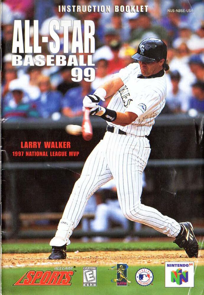 All-Star Baseball &#39;99 Reproduction Manual