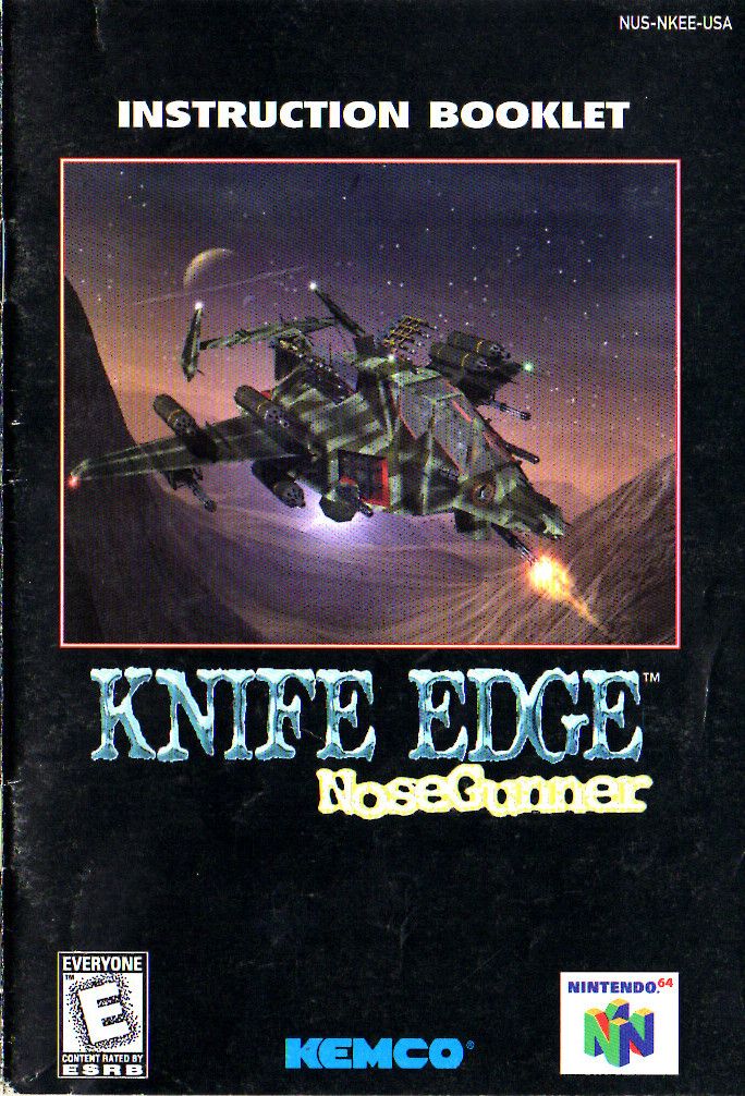 Knife Edge - Nose Gunner Reproduction Manual