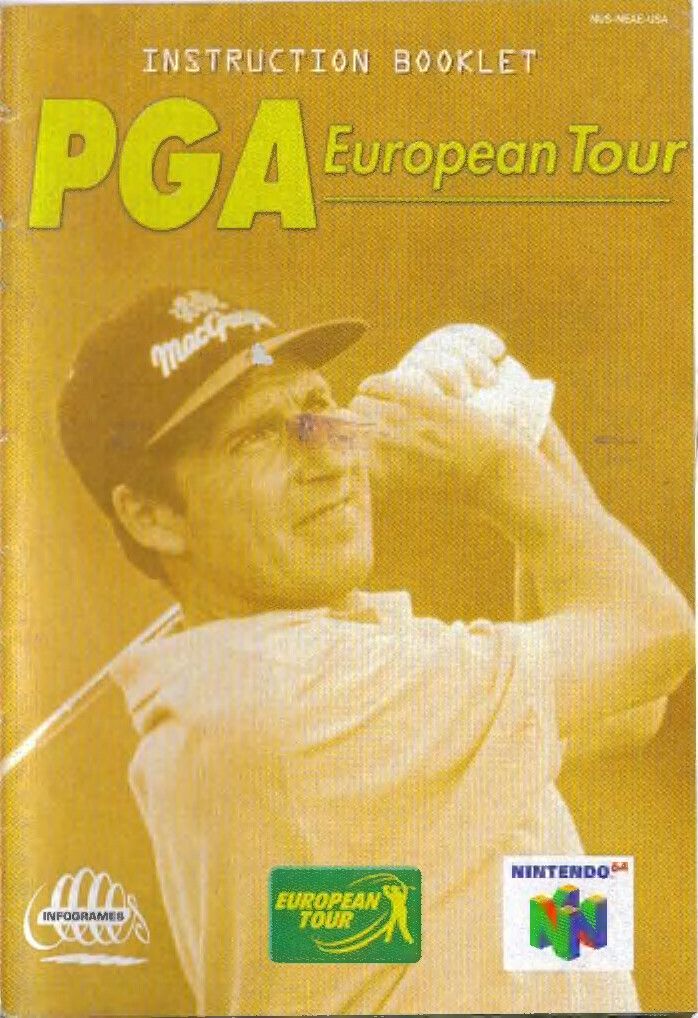 PGA European Tour Reproduction Manual