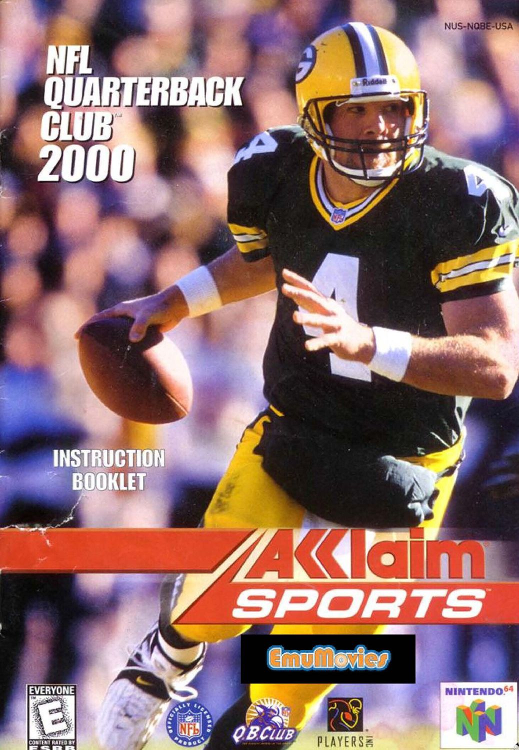 NFL Quarterback Club 2000 Reproduction Manual