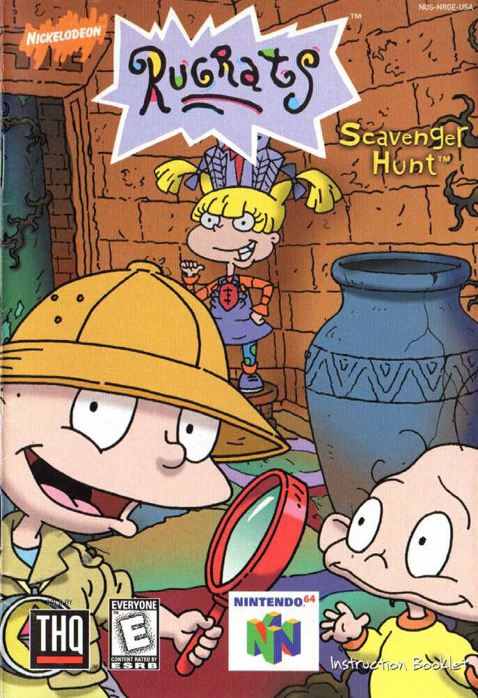 Rugrats - Scavenger Hunt Reproduction Manual