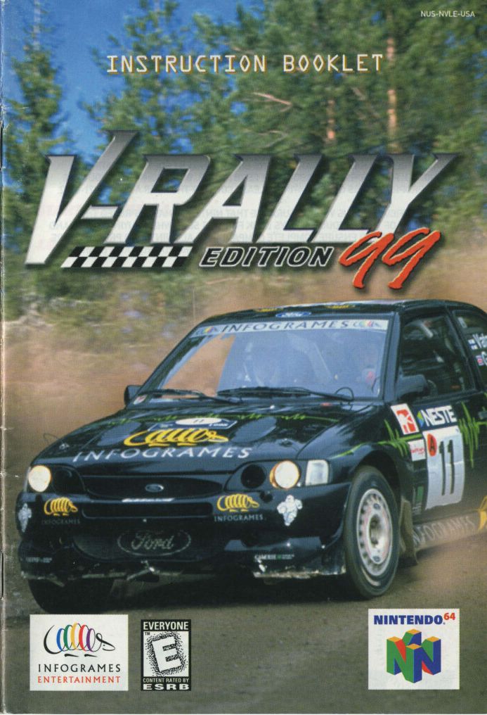 V-Rally Edition 99 Reproduction Manual
