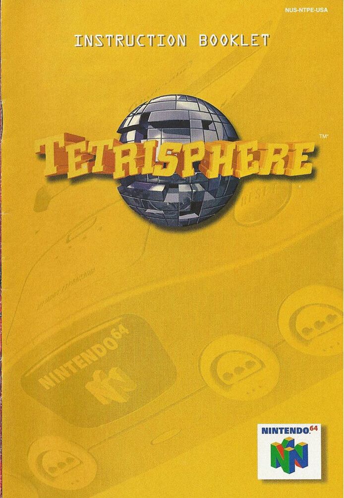 Tetrisphere Reproduction Manual
