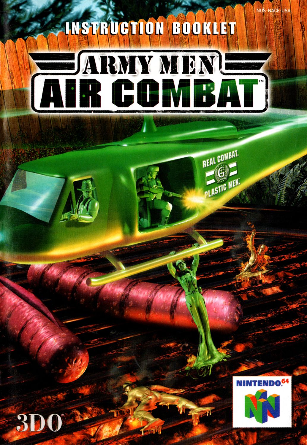 Army Men - Air Combat Reproduction Manual