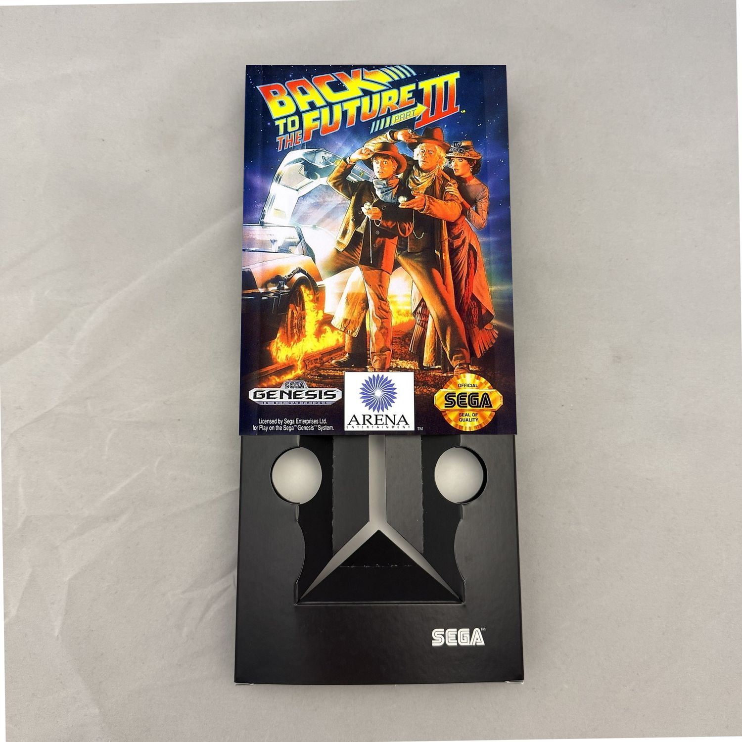 Back to the Future Part III | NTSC | Sega Genesis | Genesis | En | Reproduction Box and Inner Tray