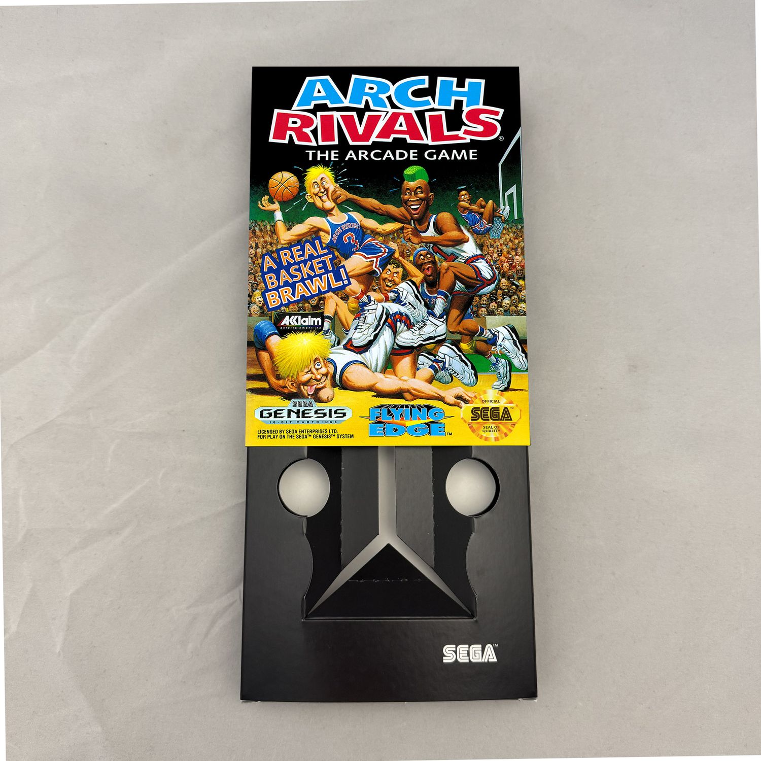 Arch Rivals | NTSC | Sega Genesis | Genesis | En | Reproduction Box and Inner Tray