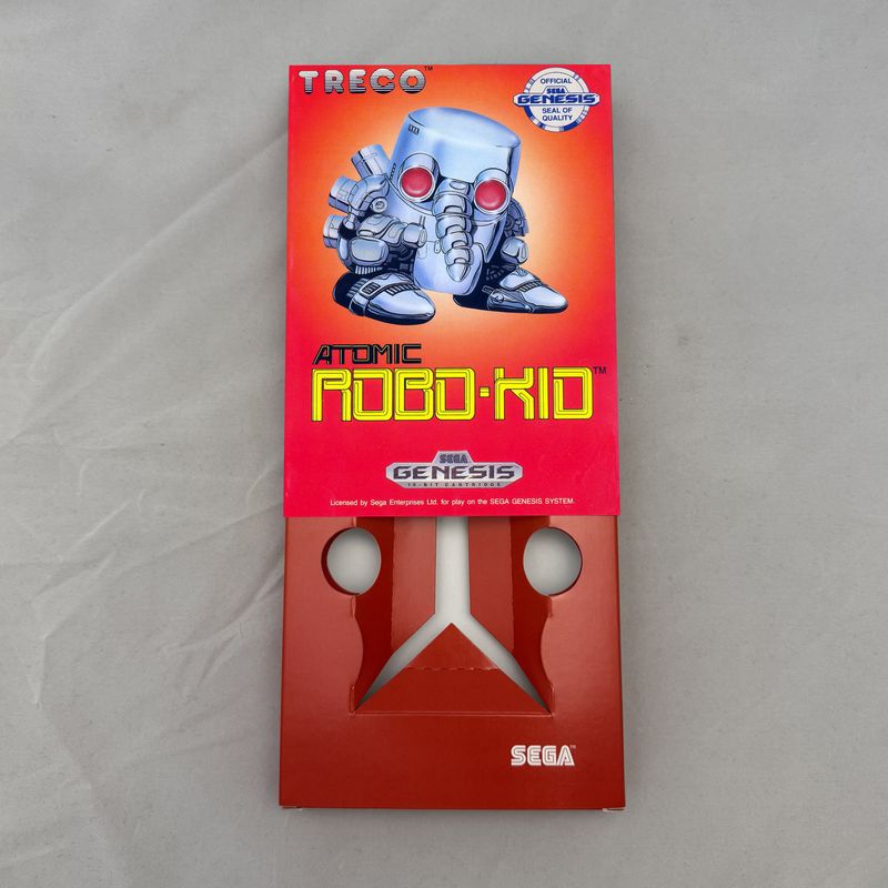 Atomic Robo-Kid | NTSC | Sega Genesis | Genesis | En | Reproduction Box and Inner Tray