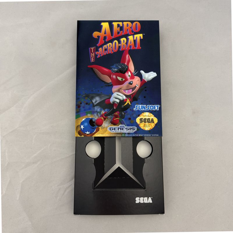 Aero the Acro-Bat | NTSC | Sega Genesis | Genesis | En | Reproduction Box and Inner Tray