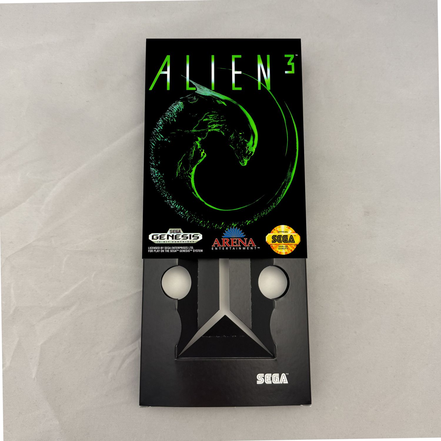Alien 3 | NTSC | Sega Genesis | Genesis | En | Reproduction Box and Inner Tray