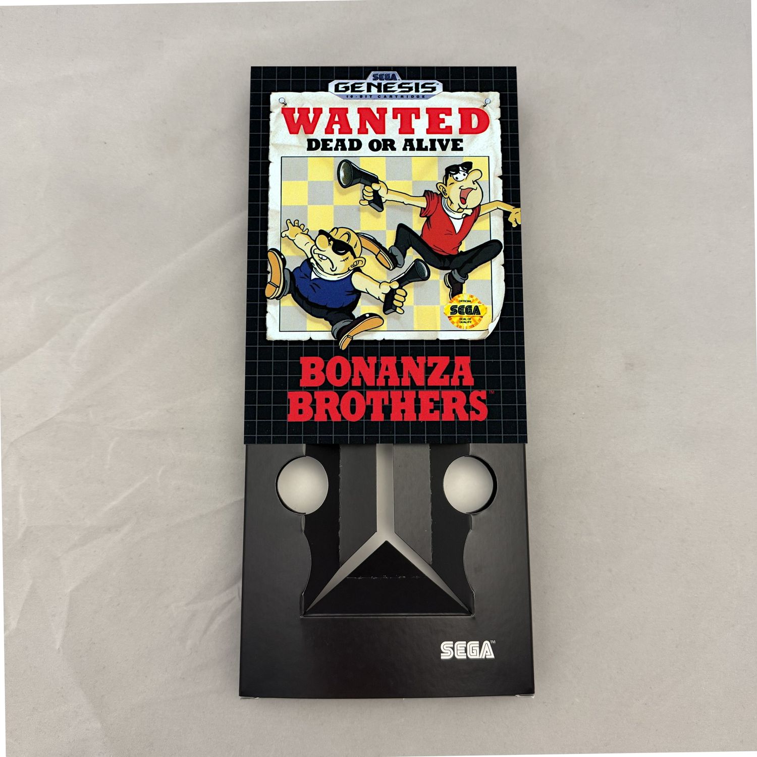 Bonanza Bros | NTSC | Sega Genesis | Genesis | En | Reproduction Box and Inner Tray