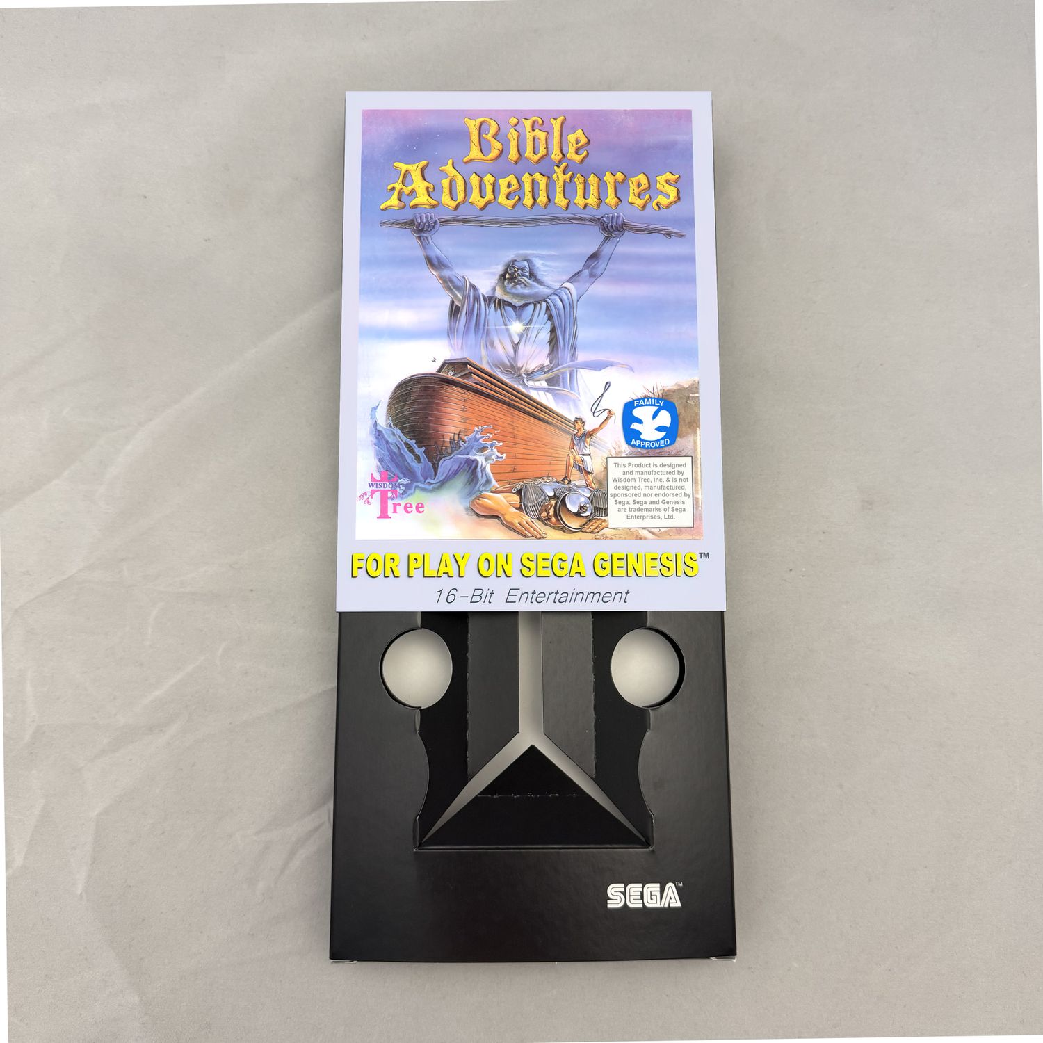 Bible Adventures | NTSC | Sega Genesis | Genesis | En | Reproduction Box and Inner Tray
