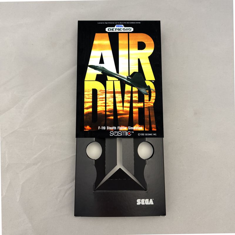 Air Diver | NTSC | Sega Genesis | Genesis | En | Reproduction Box and Inner Tray