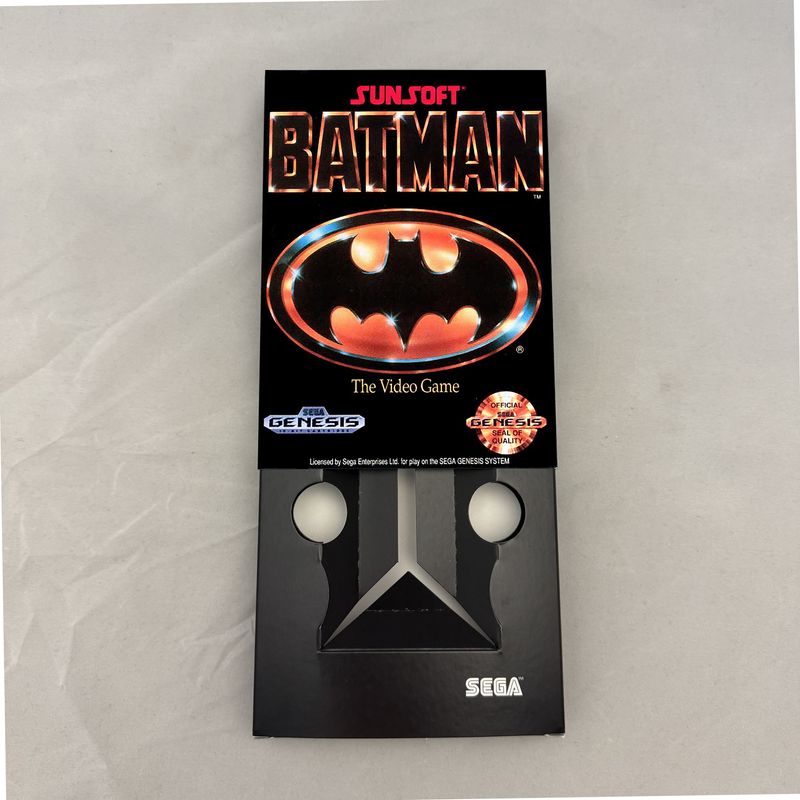 Batman | NTSC | Sega Genesis | Genesis | En | Reproduction Box and Inner Tray