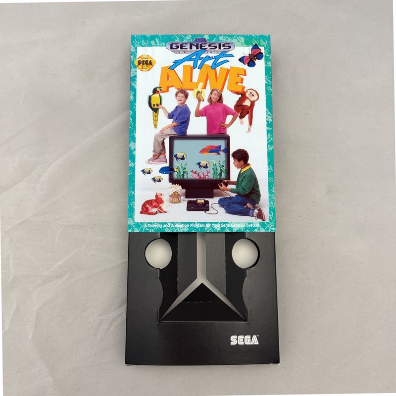 Art Alive! | NTSC | Sega Genesis | Genesis | En | Reproduction Box and Inner Tray