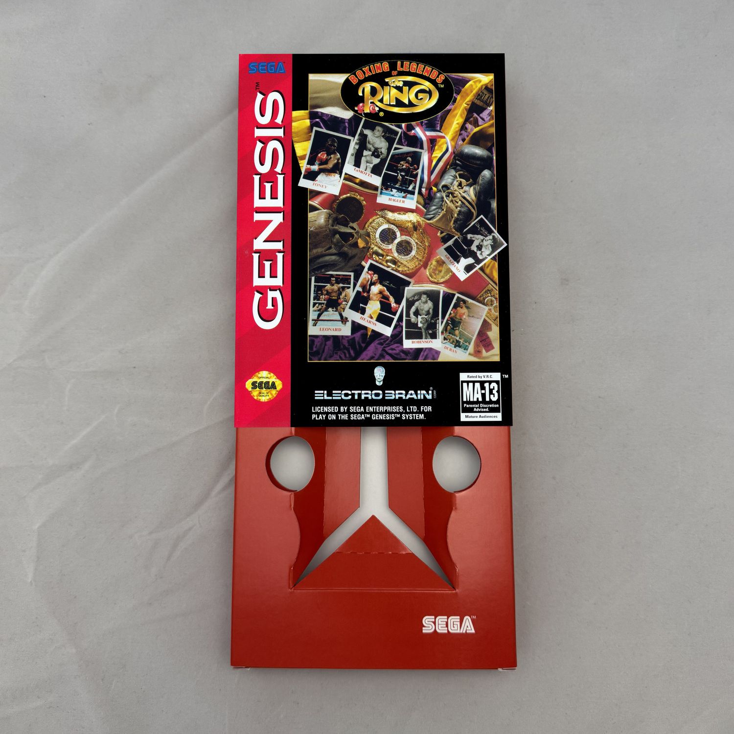 Boxing Legends of the Ring | NTSC | Sega Genesis | Genesis | En | Reproduction Box and Inner Tray