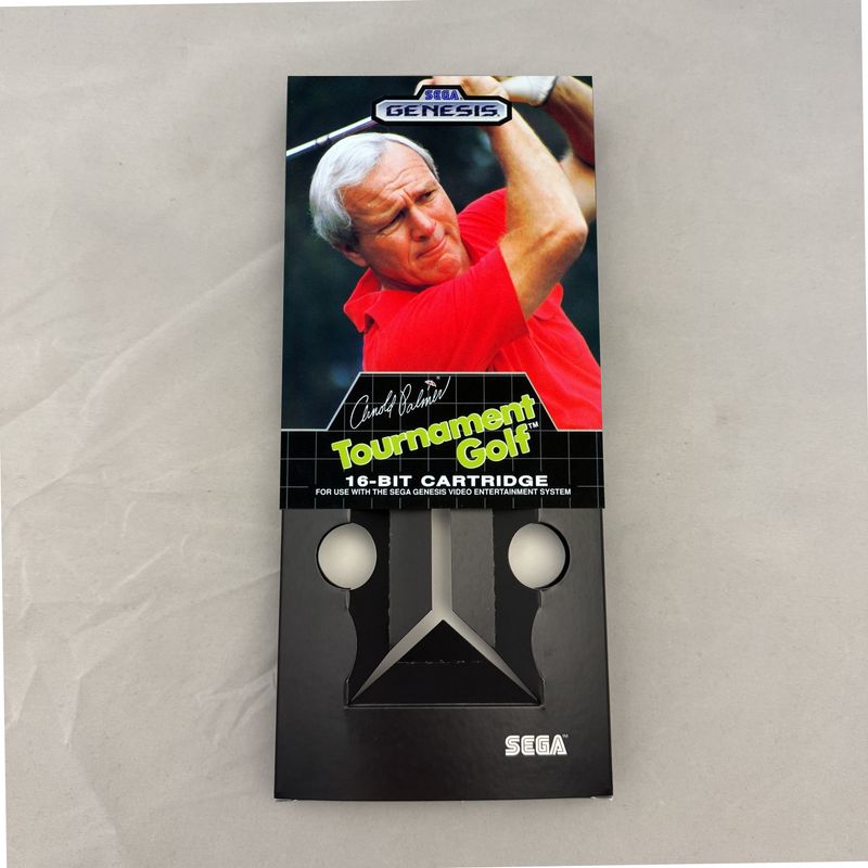 Arnold Palmer Tournament Golf | NTSC | Sega Genesis | Genesis | En | Reproduction Box and Inner Tray