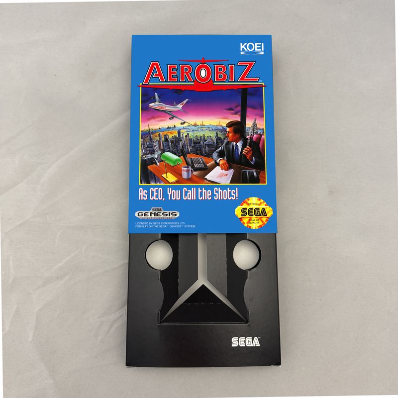 Aerobiz | NTSC | Sega Genesis | Genesis | En | Reproduction Box and Inner Tray