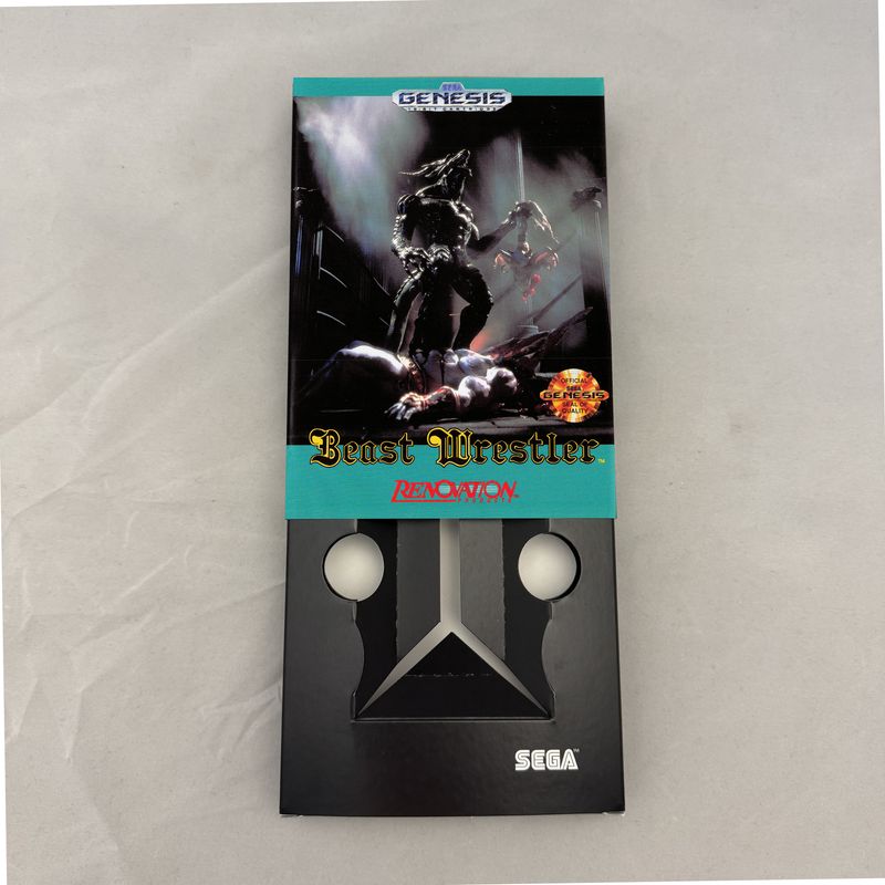 Beast Wrestler | NTSC | Sega Genesis | Genesis | En | Reproduction Box and Inner Tray