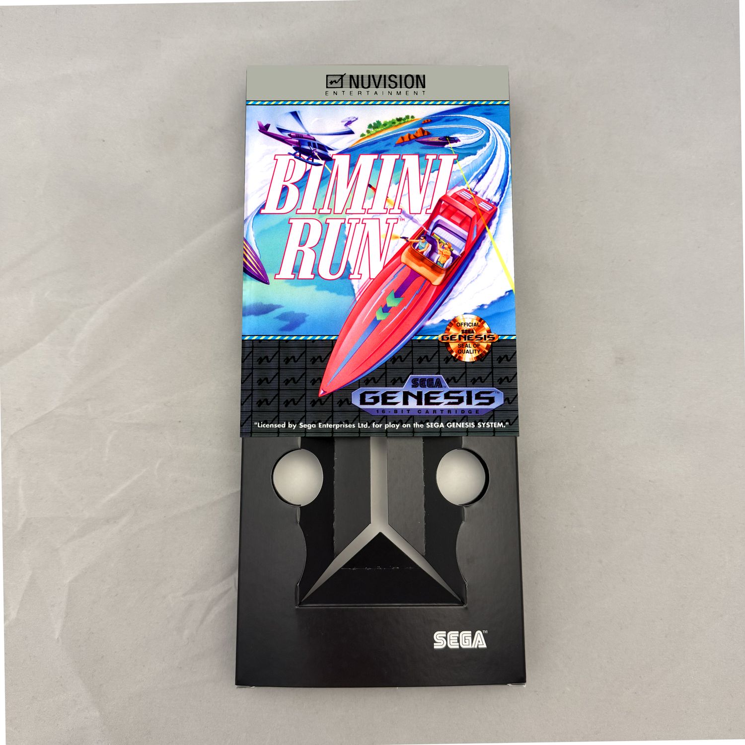 Bimini Run | NTSC | Sega Genesis | Genesis | En | Reproduction Box and Inner Tray