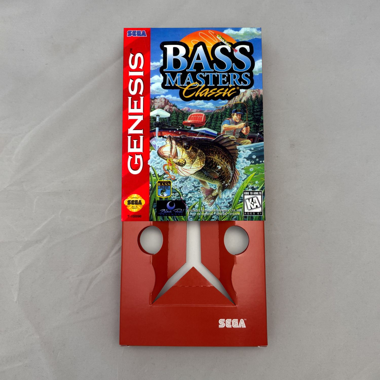 Bass Masters Classic | NTSC | Sega Genesis | Genesis | En | Reproduction Box and Inner Tray
