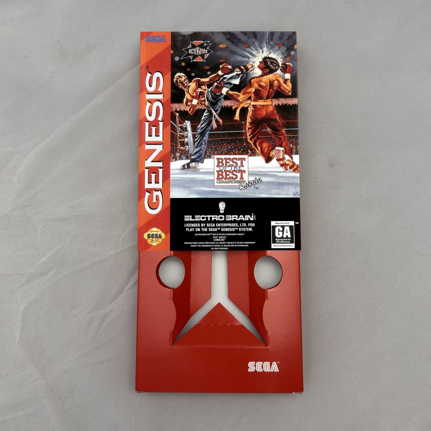 Best of the Best: Championship Karate | NTSC | Sega Genesis | Genesis | En | Reproduction Box and Inner Tray