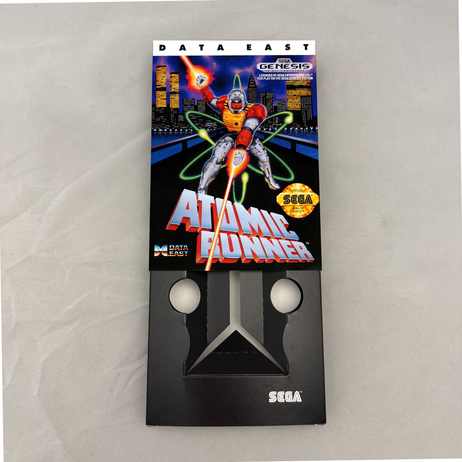 Atomic Runner | NTSC | Sega Genesis | Genesis | En | Reproduction Box and Inner Tray