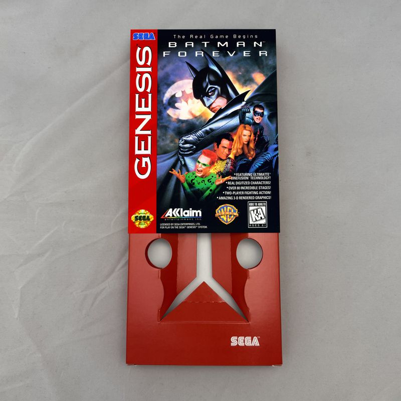 Batman Forever | NTSC | Sega Genesis | Genesis | En | Reproduction Box and Inner Tray